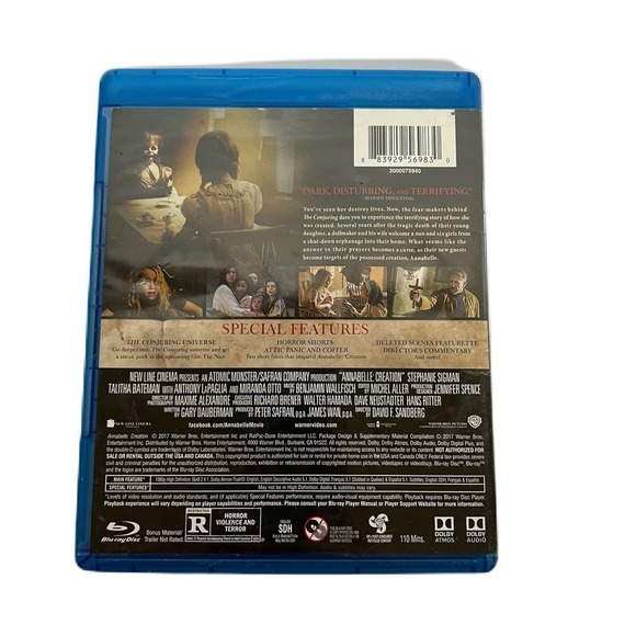 Annabelle: Creation Blu-Ray Pre-Owned - Picture 2 of 3
